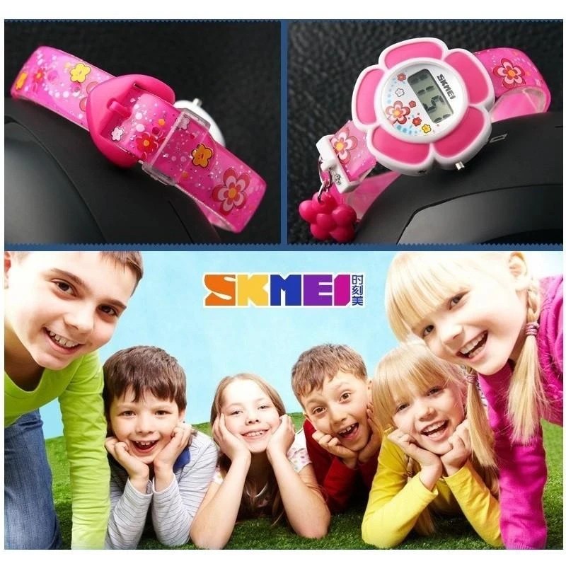 SKMEI DG1144 Rose Gold Vaikiškas laikrodis