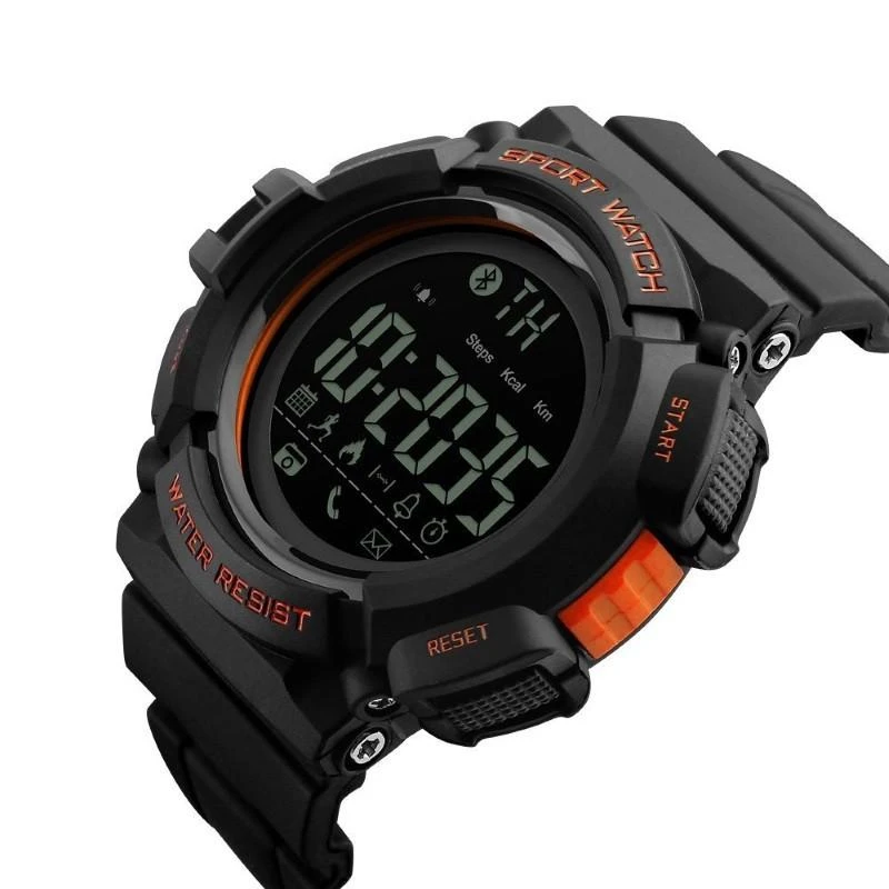 Laikrodis SKMEI DG1245 BL Oranžinis Bluetooth sąsaja