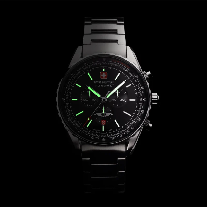 Laikrodis Swiss Military Hanowa Swiss Military Afterburn Chrono SMWGI0000341