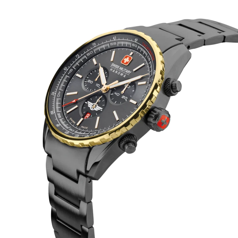 Laikrodis Swiss Military Hanowa Swiss Military Afterburn Chrono SMWGI0000341
