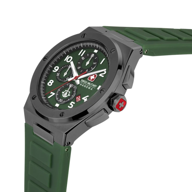 Swiss Military Hanowa Šveicarijos kariškiai Hanova Šveicarijos kariškiai Sonoran Chrono SMWGO2102040