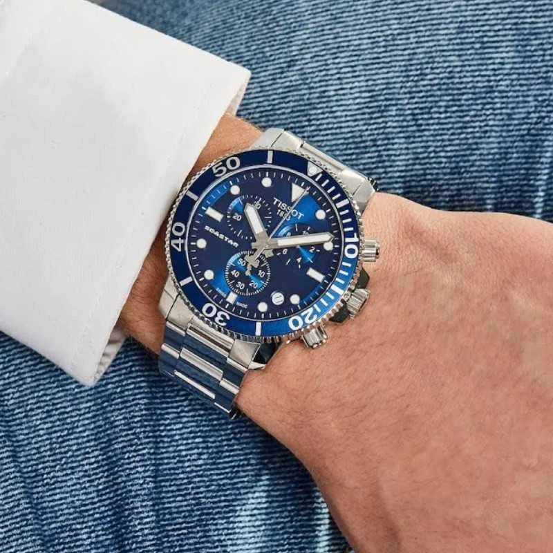 Laikrodis Tissot Seastar 1000 Chronograph T120.417.11.041.01