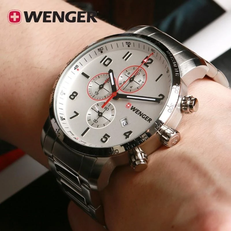 Laikrodis WENGER ATTITUDE CHRONO 01.1543.110