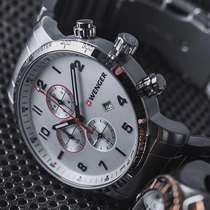 Laikrodis WENGER ATTITUDE CHRONO 01.1543.110