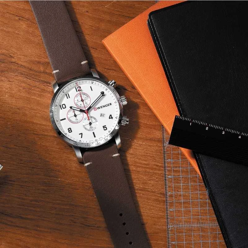 Laikrodis WENGER ATTITUDE CHRONO 01.1543.113