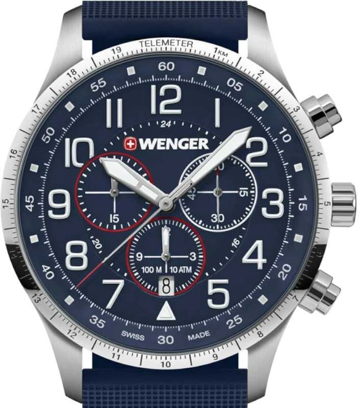 Laikrodis WENGER ATTITUDE CHRONO 01.1543.117