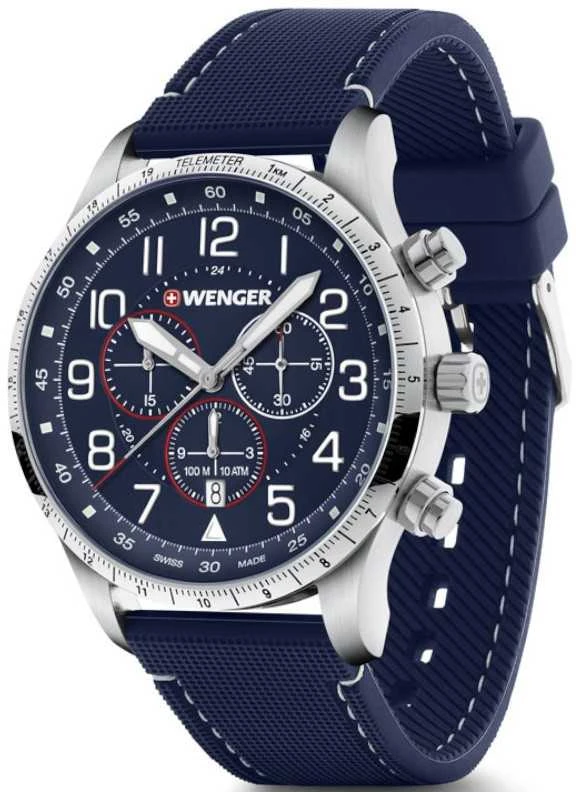 Laikrodis WENGER ATTITUDE CHRONO 01.1543.117