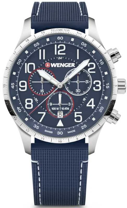 Laikrodis WENGER ATTITUDE CHRONO 01.1543.117