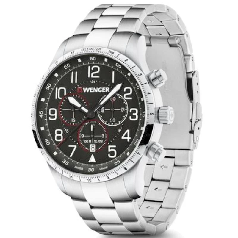 Laikrodis WENGER ATTITUDE CHRONO 01.1543.120