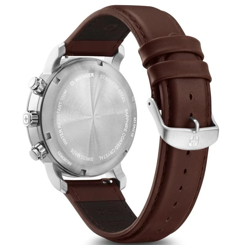 Laikrodis WENGER URBAN CLASSIC CHRONO 01.1743.125