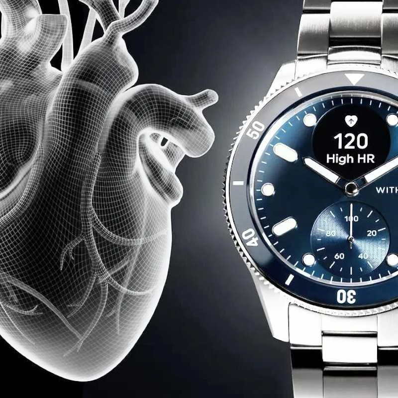 Withings ScanWatch Nova/42mm Mėlyna Išmanusis laikrodis