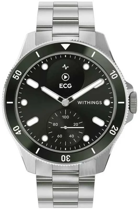 Withings ScanWatch Nova/42mm Žalias Išmanusis laikrodis