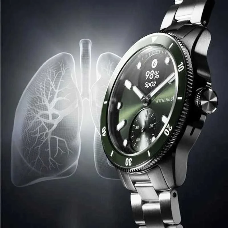 Withings ScanWatch Nova/42mm Žalias Išmanusis laikrodis