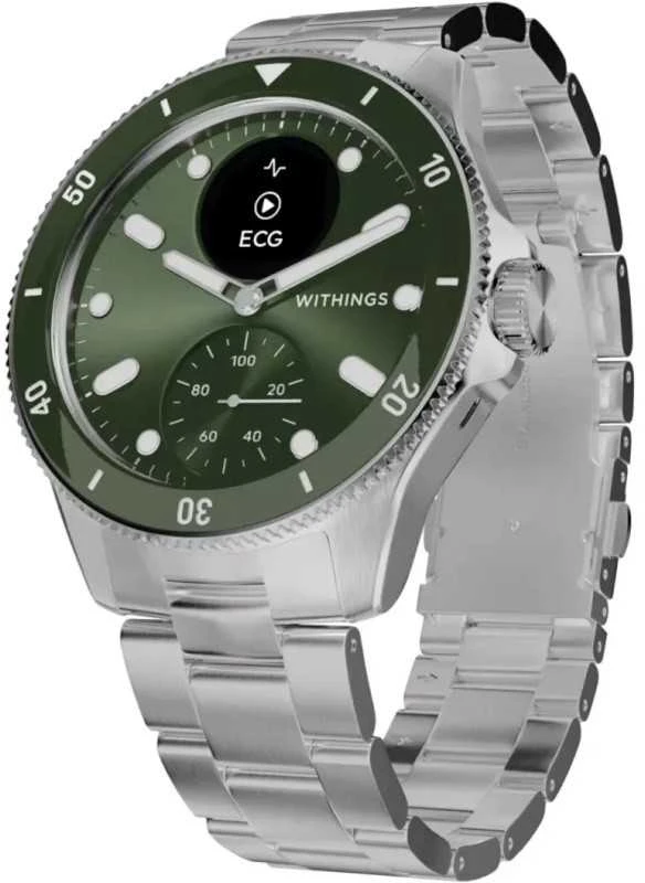 Withings ScanWatch Nova/42mm Žalias Išmanusis laikrodis