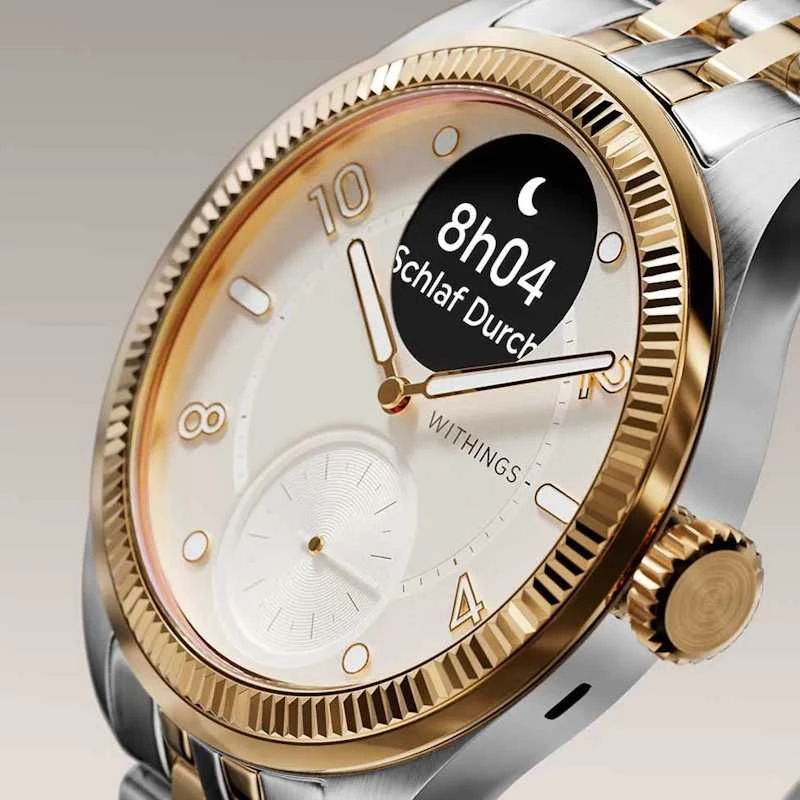 Išmanusis laikrodis Withings Scanwatch Nova Brilliant 39mm Gold