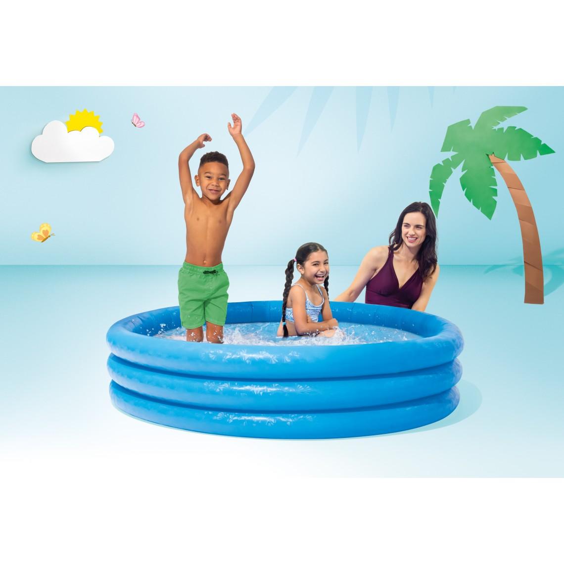Intex Pool Inflatable Pool Intex Crystal Blue 58x13 Inches