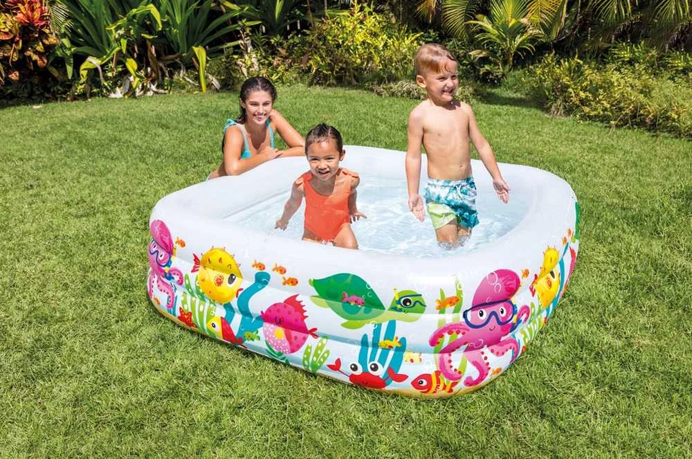 Intex Sea Aquarium Pool 159x159x50 cm, Age 3+
