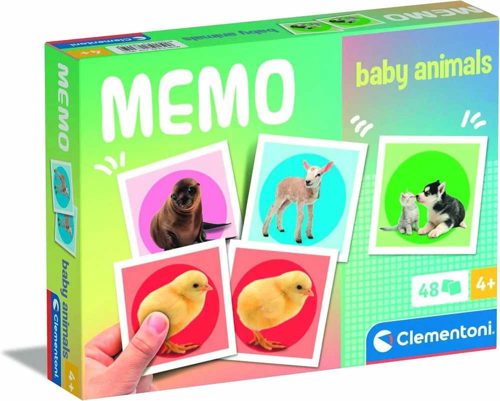Dėlionė Clementoni atminties žaidimas Memo "Baby Animals"