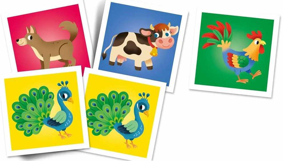 Clementoni atminties žaidimas Memo "FarmAnimals"