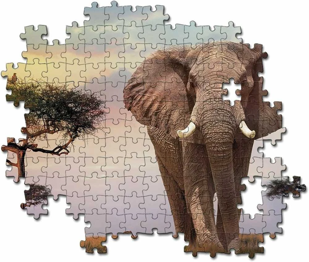 CLEMENTONI dėlionė Afrikos saulėlydis, 500d., 35096