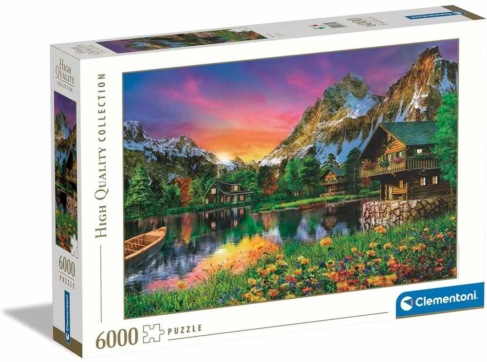 Clementoni Dėlionė 6000 vnt. - Alpių ežeras