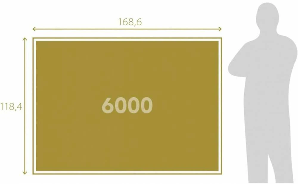 Clementoni Dėlionė 6000 vnt. - Alpių ežeras
