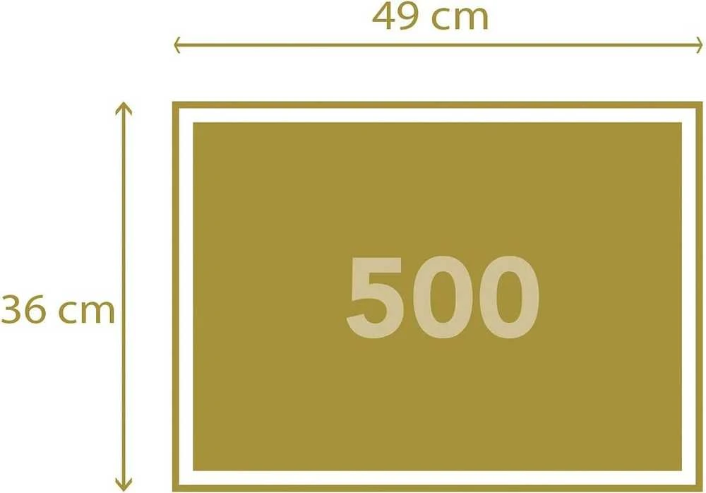 Clementoni Dėlionė 500 vnt. - Šunys