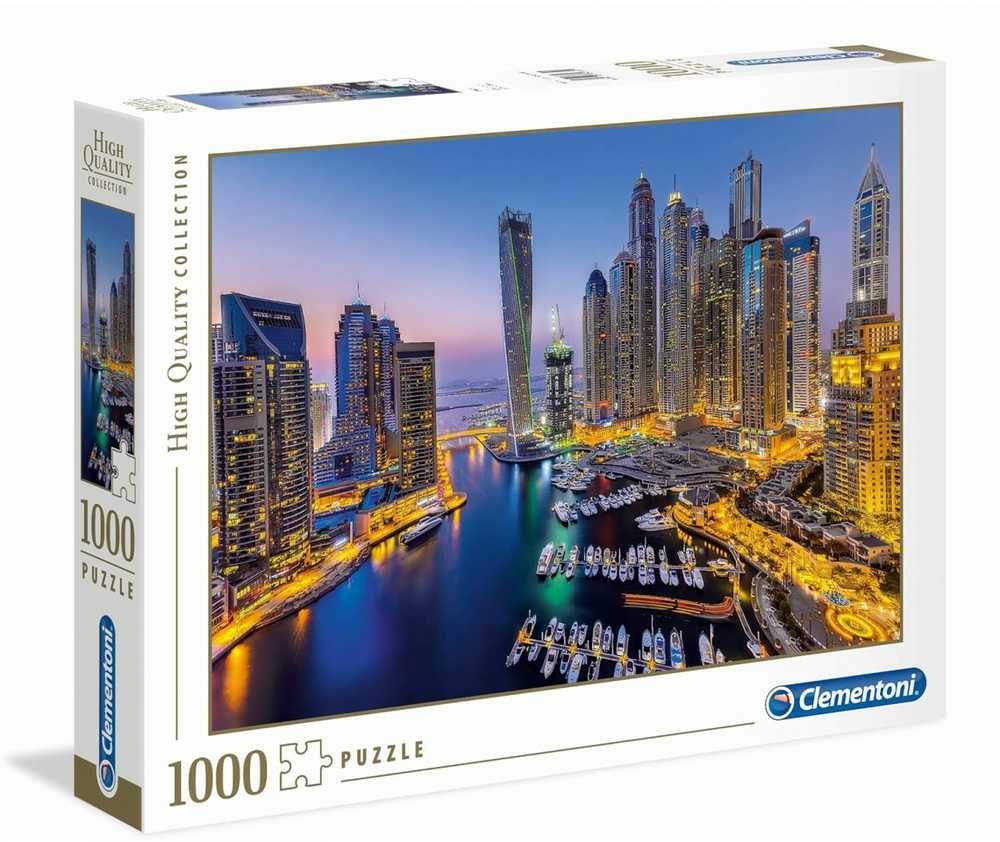 Clementoni Dėlionė 1000 vnt. - Dubajus