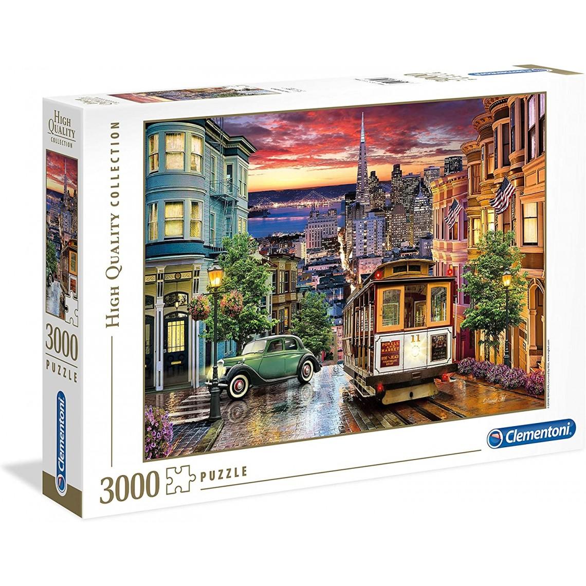 Clementoni Dėlionė 3000 vnt. - San Fransiskas