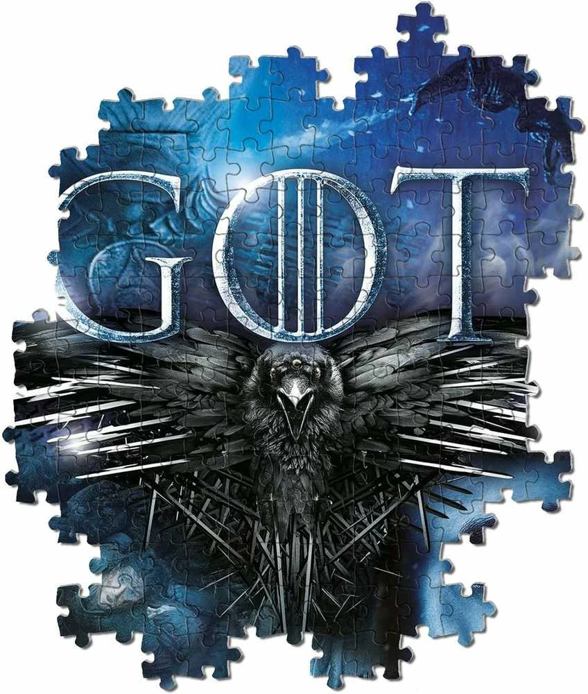 Clementoni Dėlionė 1000 vnt. - Sostų karai (Game of Thrones)