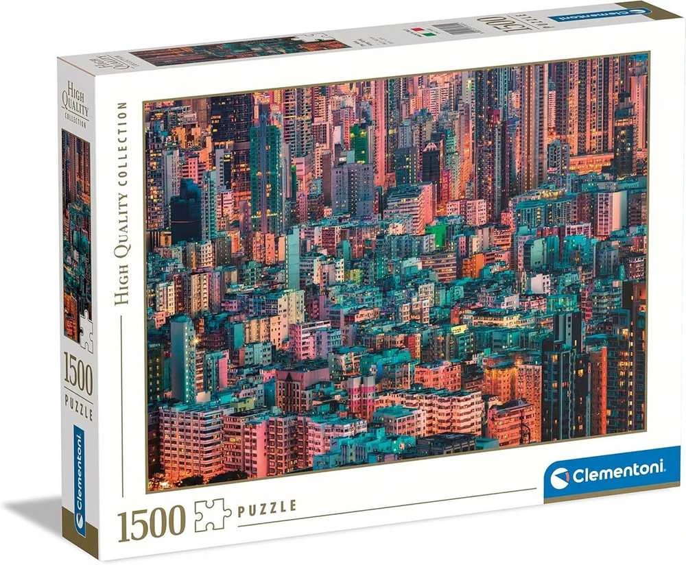 Clementoni Dėlionė 1500 vnt. - Honkongas