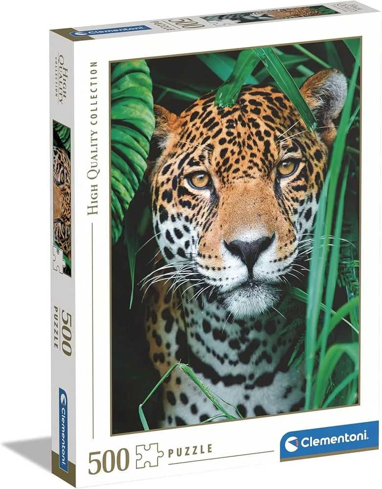 Clementoni Dėlionė 500 vnt. - Jaguaras džiunglėse