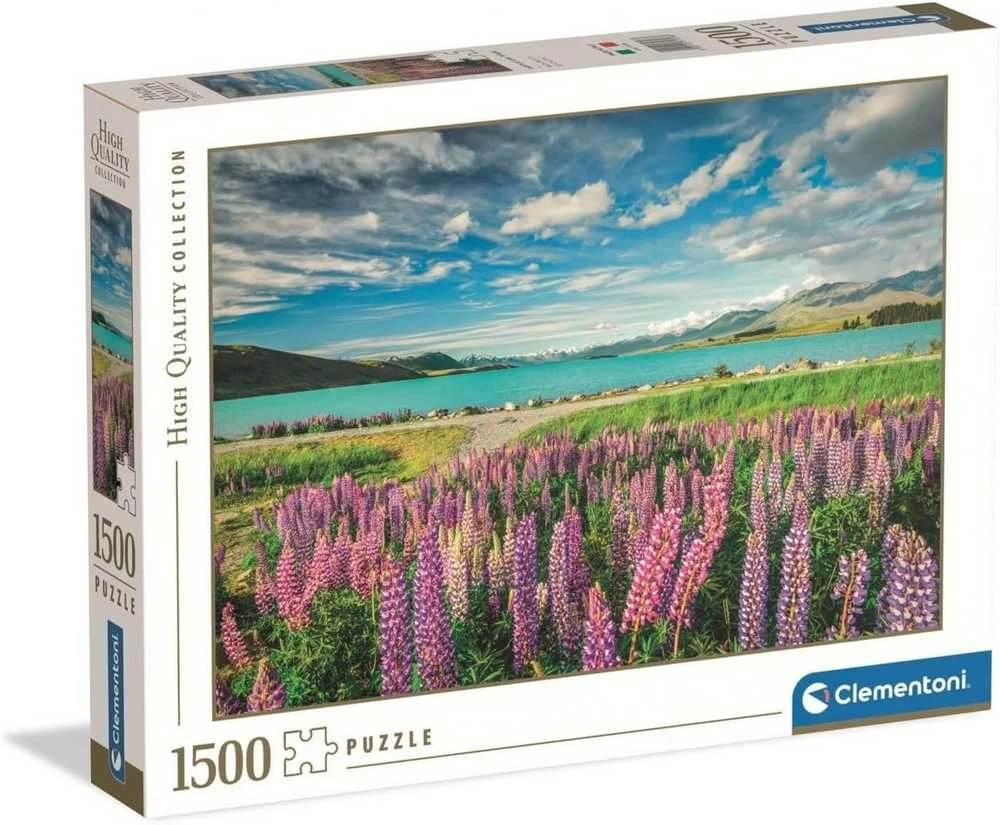 Clementoni Dėlionė 1500 vnt. - Lubinai