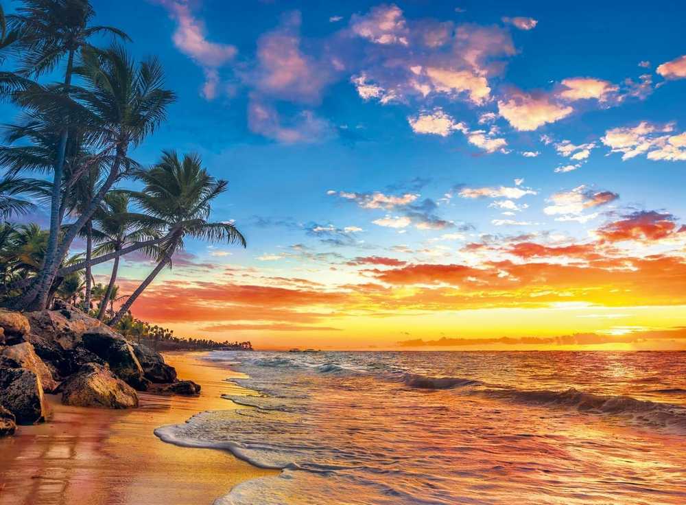Clementoni dėlionė "Paradise Beach" 500pcs