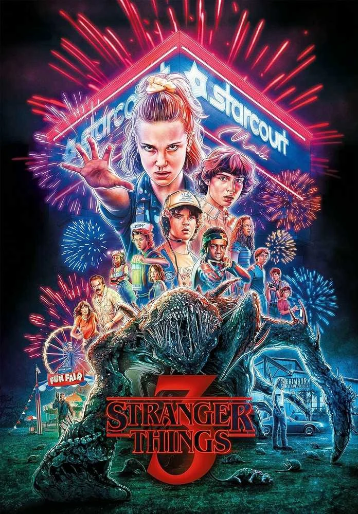 Clementoni Dėlionė 1000 vnt. - "Netfix Stranger Things"