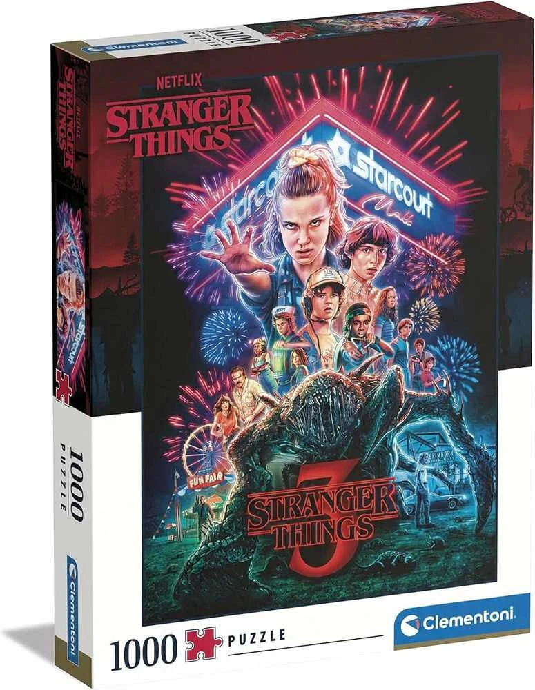 Clementoni Dėlionė 1000 vnt. - "Netfix Stranger Things"