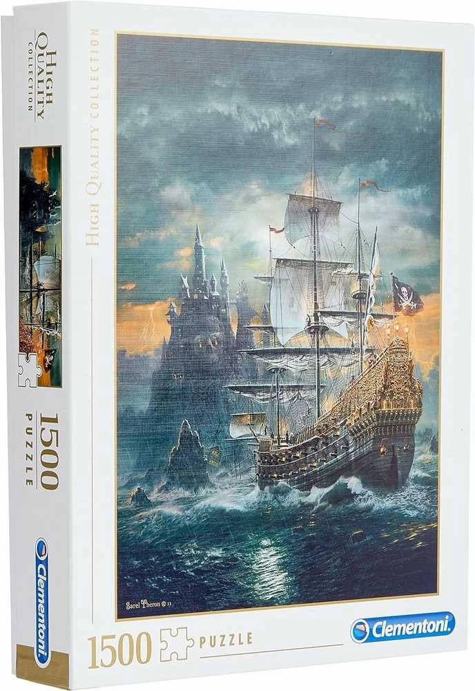 Clementoni Dėlionė 1500 vnt. - Piratų laivas