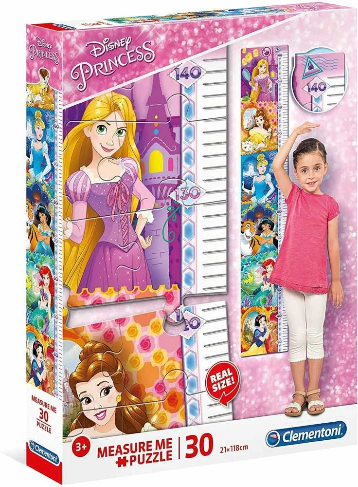 Clementoni dėlionė - ūgio matuoklė "Disney Princess" 30