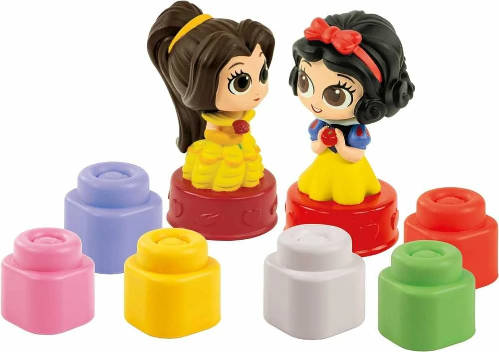 Clementoni kaladėlės Soft Clemmy su Knygute "Disney Princess"