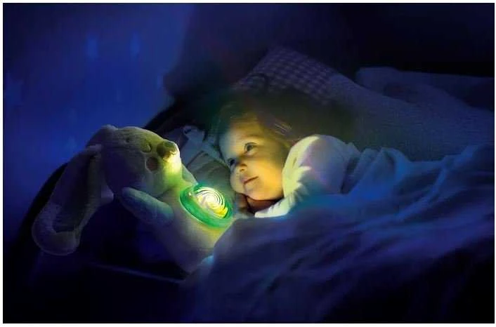 CLEMENTONI BABY šiaurės pašvaistės pliušinis žaislas, 17502