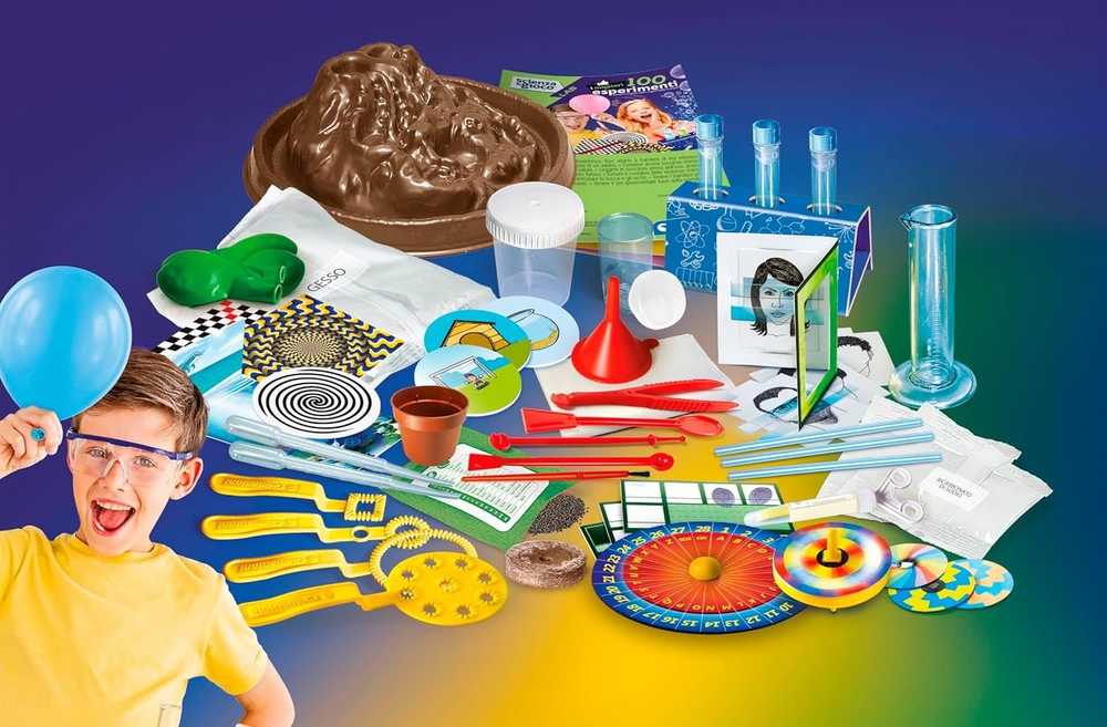 CLEMENTONI SCIENCE & PLAY 100 geriausių eksperimentų, 50276