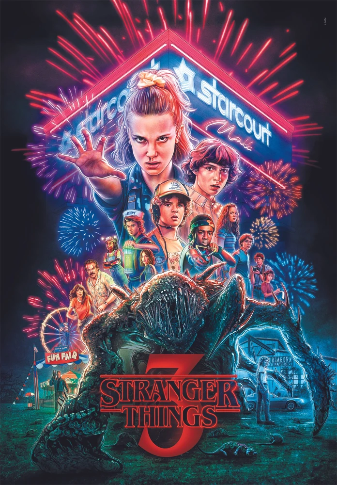 Clementoni Dėlionė 1000 vnt. - Stranger Things