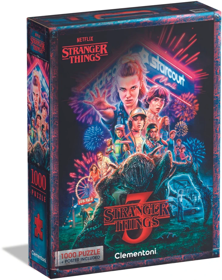 Clementoni Dėlionė 1000 vnt. - Stranger Things