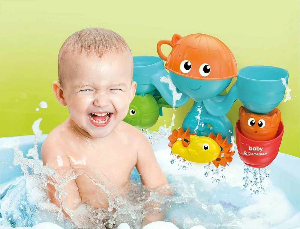 Clementoni vonios žaislas "Octo Park - Vanduo Friends"