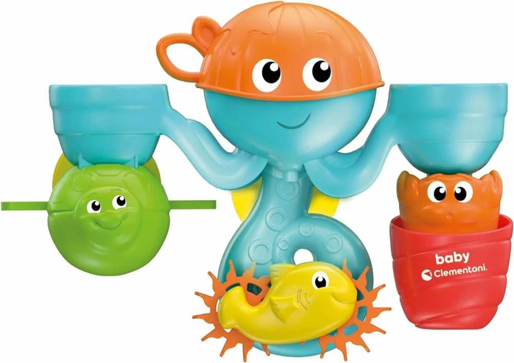 Clementoni vonios žaislas "Octo Park - Vanduo Friends"