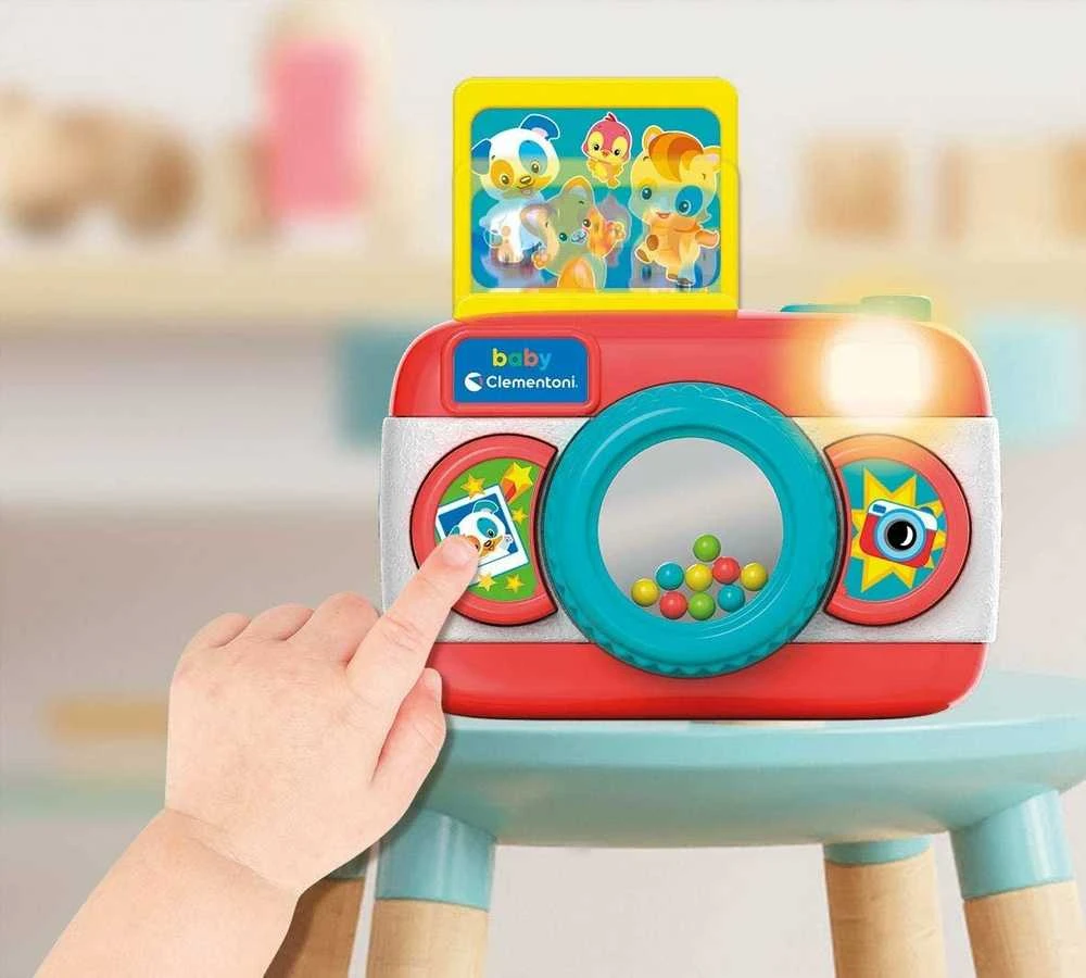 CLEMENTONI Baby žaislinis fotoaparatas Baby Camera, 17461
