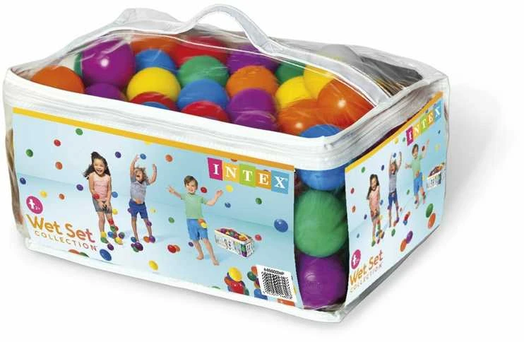 Intex Small Fun Balls, nešiojimo krepšys 100 vnt