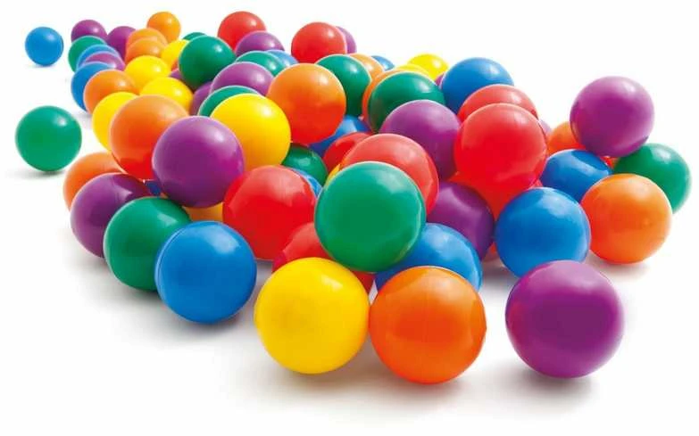 Intex Small Fun Balls, nešiojimo krepšys 100 vnt