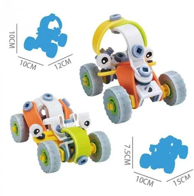 Konstruktorius CREATOR 2IN1 (62PCS)