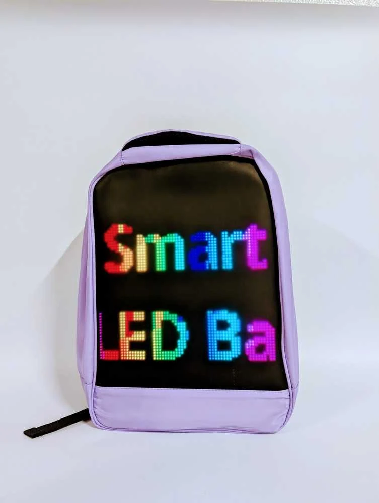 LED Kuprinė A LED – išmanioji kuprinė su LED ekranu
